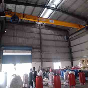 Inside Structural Factory Building Work